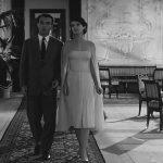 Giorgio Albertazzi and Delphine Seyrig in Last Year in Marienbad - Credit IMDB