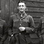 Walter Tull with British army comrades - By UnknownUnknown author [Public domain] - Credit Wikimedia Commons