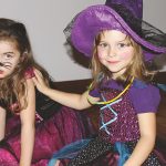 Two girls - Halloween