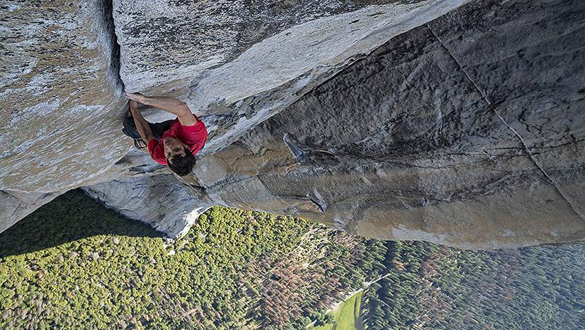 Alex Honnold tackles El Capitan without ropes in an awesome, riveting documentary