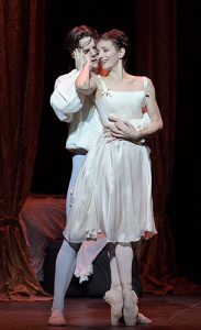 Alina Cojocaru and Joseph Caley in Manon - Credit Laurent Liotardo