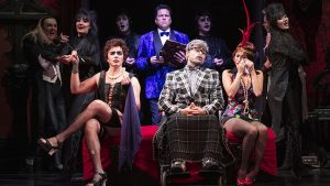 Kristian Lavercombe, Stephen Webb, Dom Joly, Ross Chisari and Miracle Chance in The Rocky Horror Show