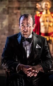 Khalid Abdalla in Shipwreck - Credit Marc Brenner