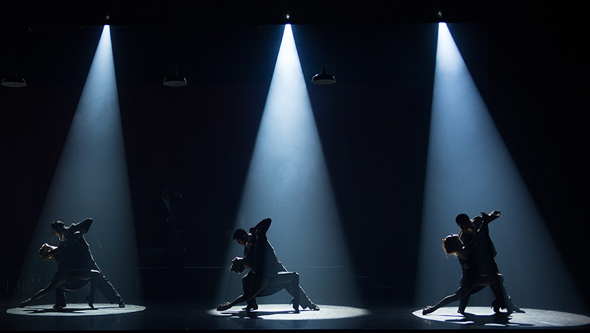 Watch the footwork by the Argentinean dancers. The footwork dazzles