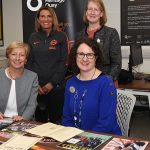 Liz Nicholls, Joanna Adams, Sarah Wickham and Lindsay Satori - England Netball and UK Sport