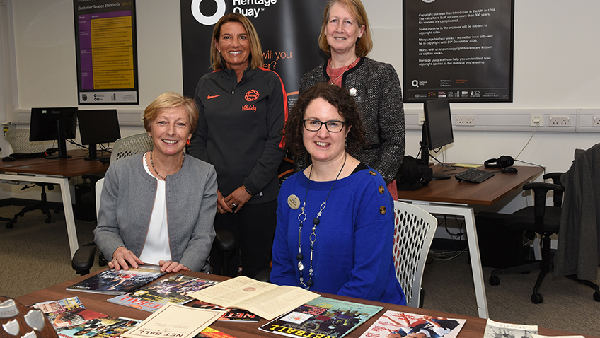 England Netball Heritage Archive opens to the public