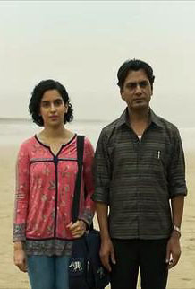 Nawazuddin Siddiqui and Sanya Malhotra in Photograph - Credit IMDB