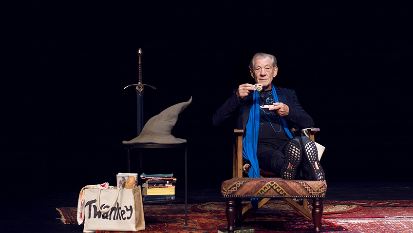 Sir Ian McKellen celebrates his 80th birthday in a unique way