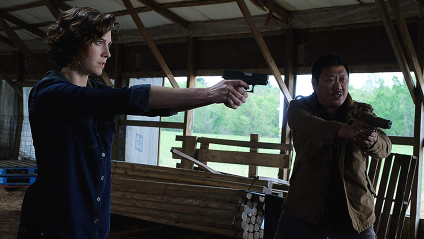 Mary Elizabeth Winstead and Benedict Wong in Gemini Man - Copyright 2019 Paramount Pictures. All Rights Reserved. - Credit IMDB