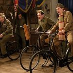 Kevin Eldon, Timothy West, and Mathew Horne in Dad's Army: The Lost Episodes - Copyright UKTV - Credit IMDB