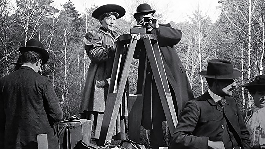 Truth to power:  the discovery of a remarkable female film director
