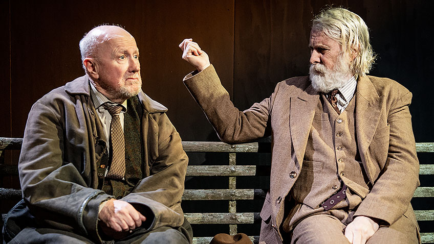 Niall Buggy and David Threlfall in The Old Tune - Credit Robert Workman