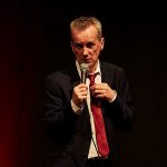 Frank Skinner charms the audience with his laid-back humour