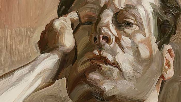 Lucian Freud A Self-Portrait - Mature Times