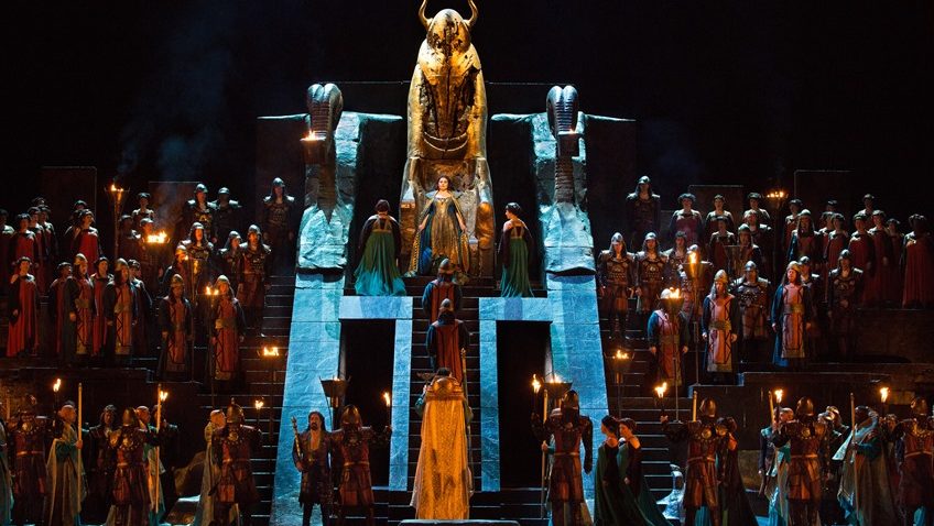 Robert Tanitch reviews Guiseppe Verdi’s Nabucco on line.