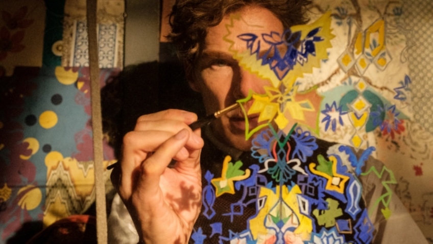 Benedict Cumberbatch is touching as the once famous artist who put British cats on the map.