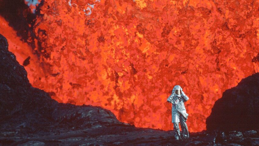 Katia and Maurice Krafft’s marriage was fuelled and consumed by the heat of volcanoes