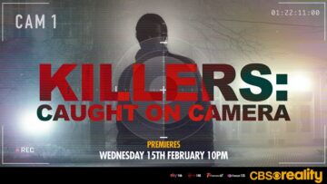 Brand new original series “Killers: Caught on Camera”, comes to CBS Reality this month.