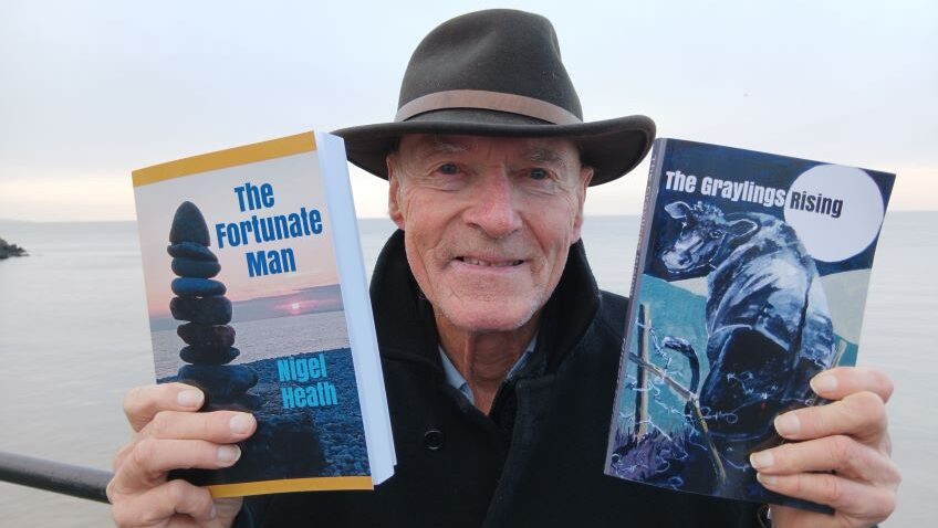 Mature Times travel writer publishes his novels in paperback